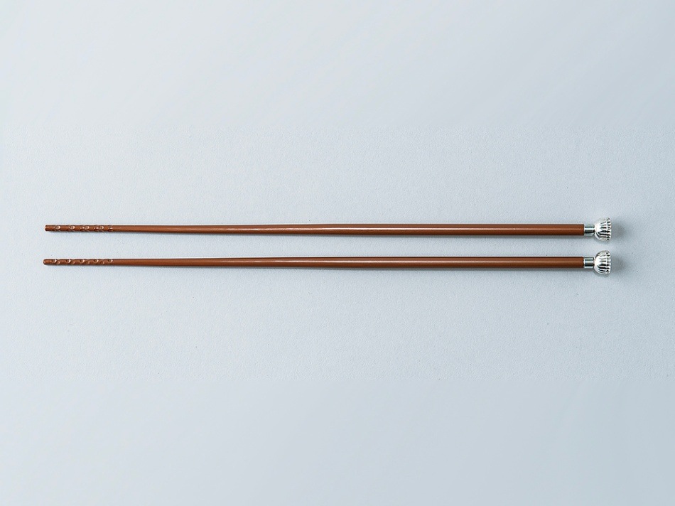 菊頭飾火箸 | すべての商品 | 淡交社 茶道具と茶席のきものオンライン