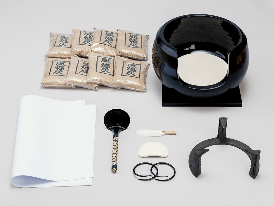 御茶道具　利休面取風炉 御茶道具 利休面取風炉 利休形面取風炉（一尺）【販売】-茶道具は