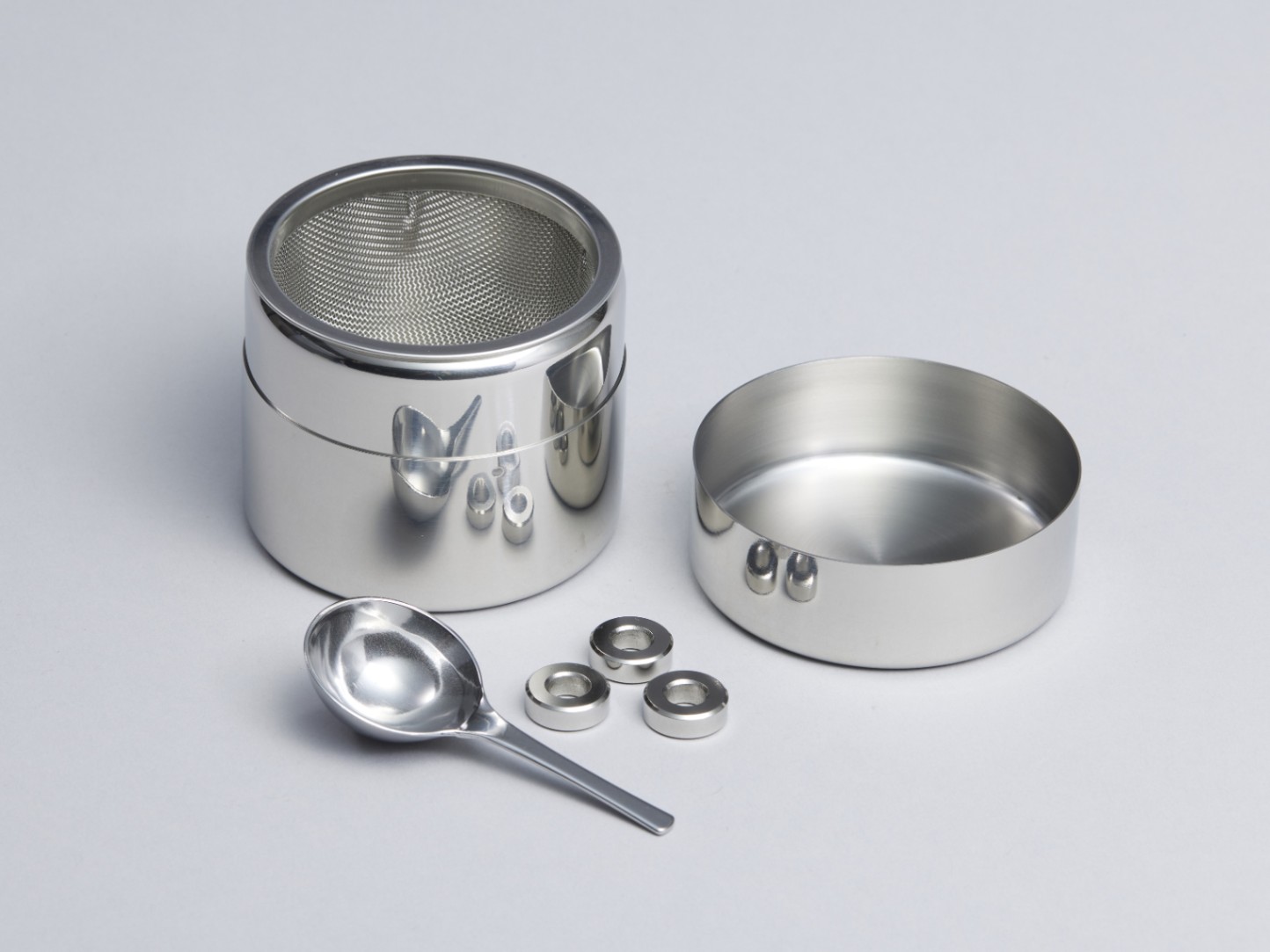 茶ふるい缶(ミニ) | カタログ・パンフレット 掲載品,茶の湯のお稽古