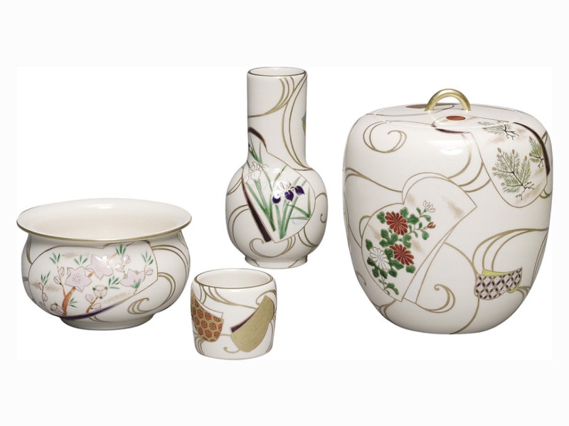 仁清写 誰ヶ袖 五節句皆具 | すべての商品 | 淡交社 茶道具と茶席の