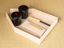 香合　11品 茶道具 香合（こうごう） 干支「卯」 波うさぎ 香合 吉村 楽入