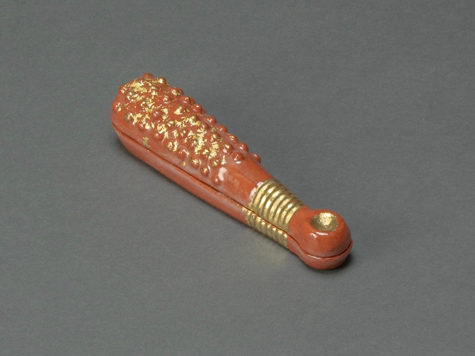 鬼の忘れ形見香合（赤） | 特集,節分 | 淡交社 茶道具と茶席の