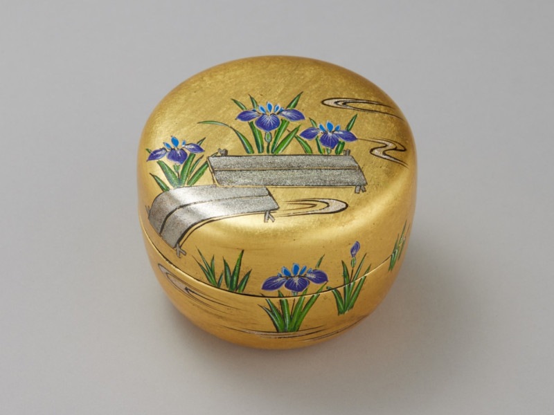 茶道具 漆塗 銀溜銀いぶし内金箔 棗 在銘 共箱 V 7353 【公式通販】