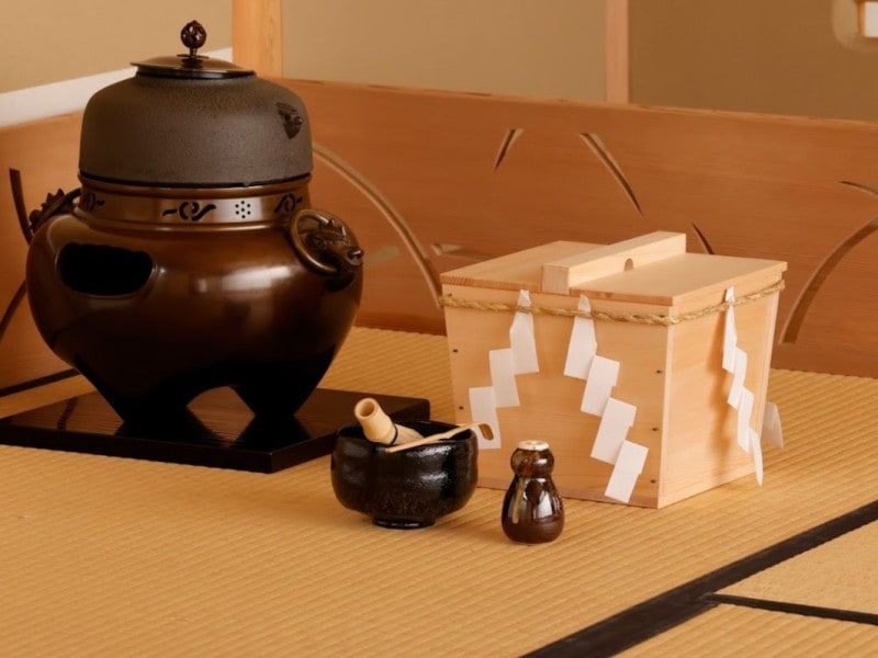 【茶道具】釣瓶水指/優斎 茶道具】釣瓶水指/優斎