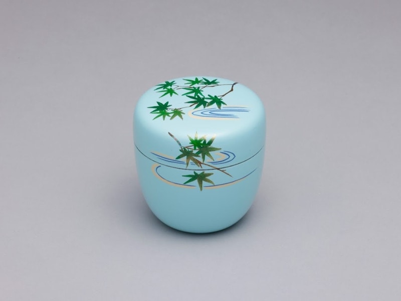 青楓に流水絵中棗 | カタログ・パンフレット 掲載品,夏カタログ(No.324