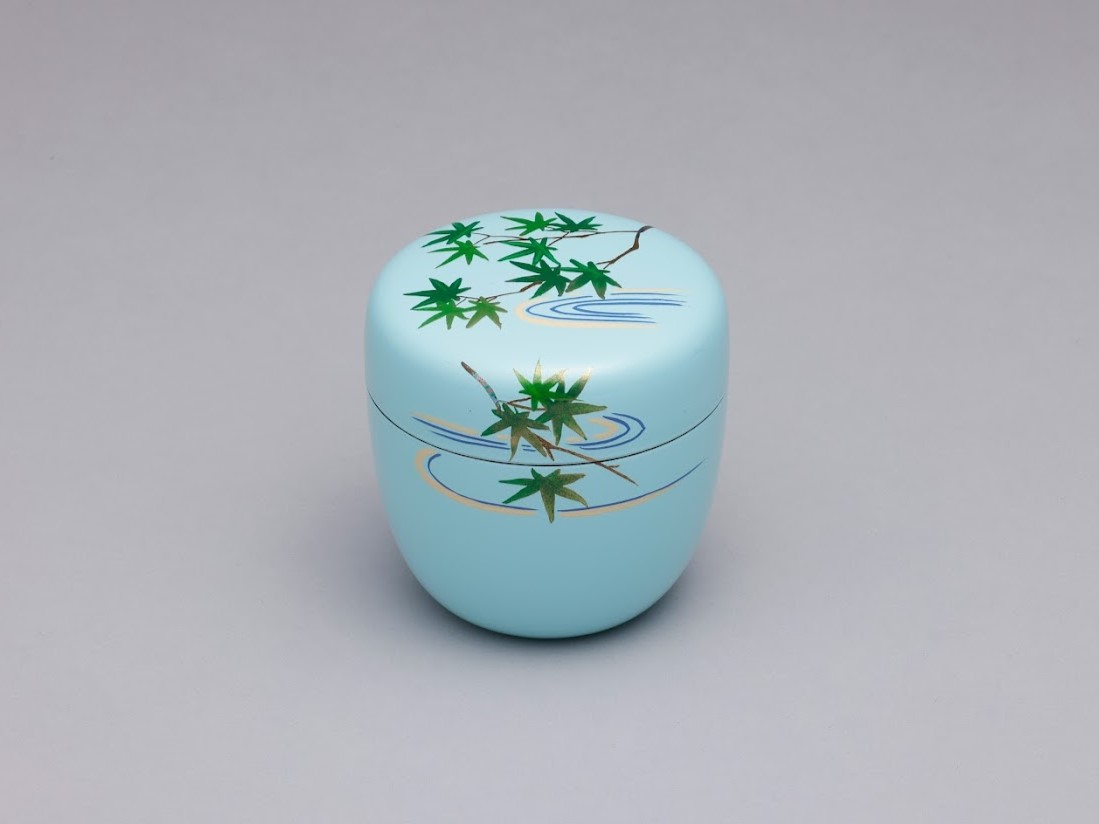 青楓に流水絵中棗 | カタログ・パンフレット 掲載品,夏カタログ(No.324