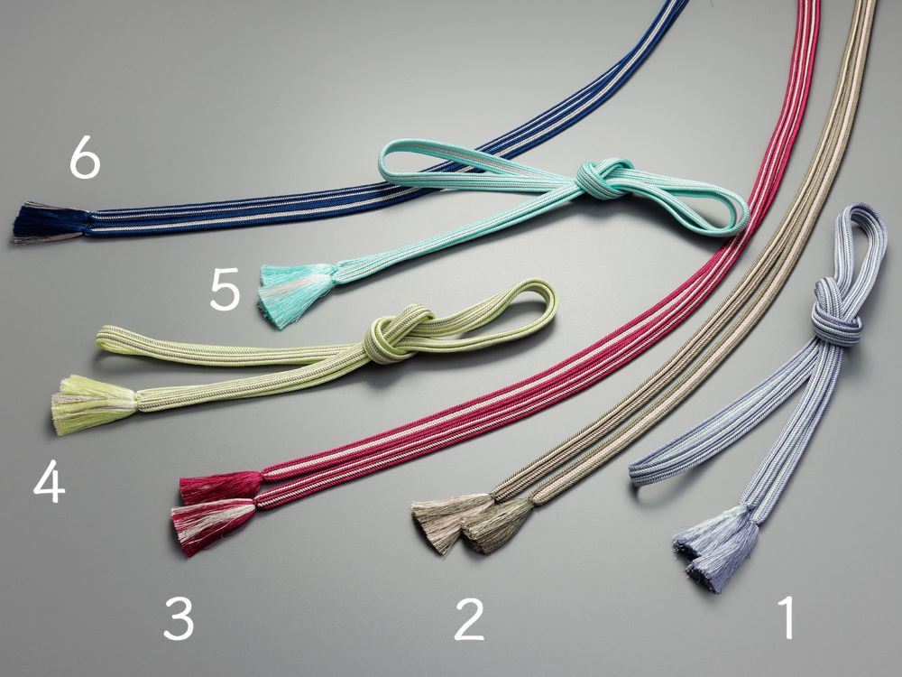 帯締め ゆるぎ 冠組 ゆるぎ紐・正絹帯〆・冠組（ゆるぎ組）・手組の 正絹帯締め冠組