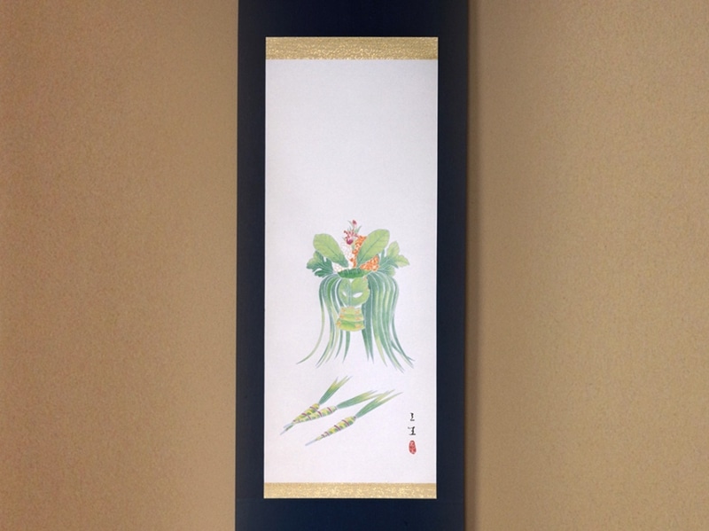 絵掛物「菖蒲兜」 | カタログ・パンフレット 掲載品,春カタログ（No