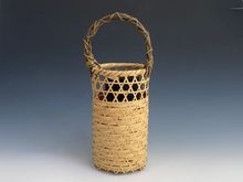 華道道具　花入　手向籠　竹編花入　升友斎　N123TKH 楽天市場】茶道具 籠花入れの通販
