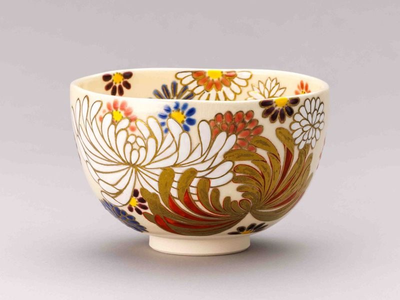 茶道具　菊絵茶碗 菊尽し絵茶碗 | カタログ・パンフレット 掲載品,夏カタログ(No