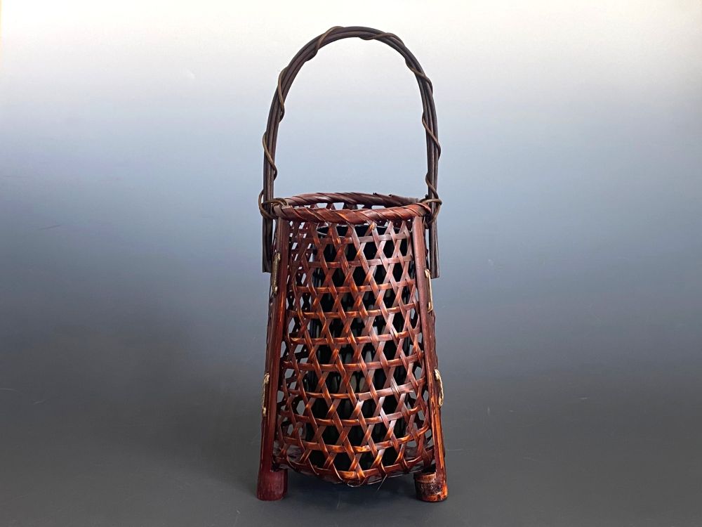 六つ目編灯台花入 カズラ手 | すべての商品 | 淡交社 茶道具と茶席の