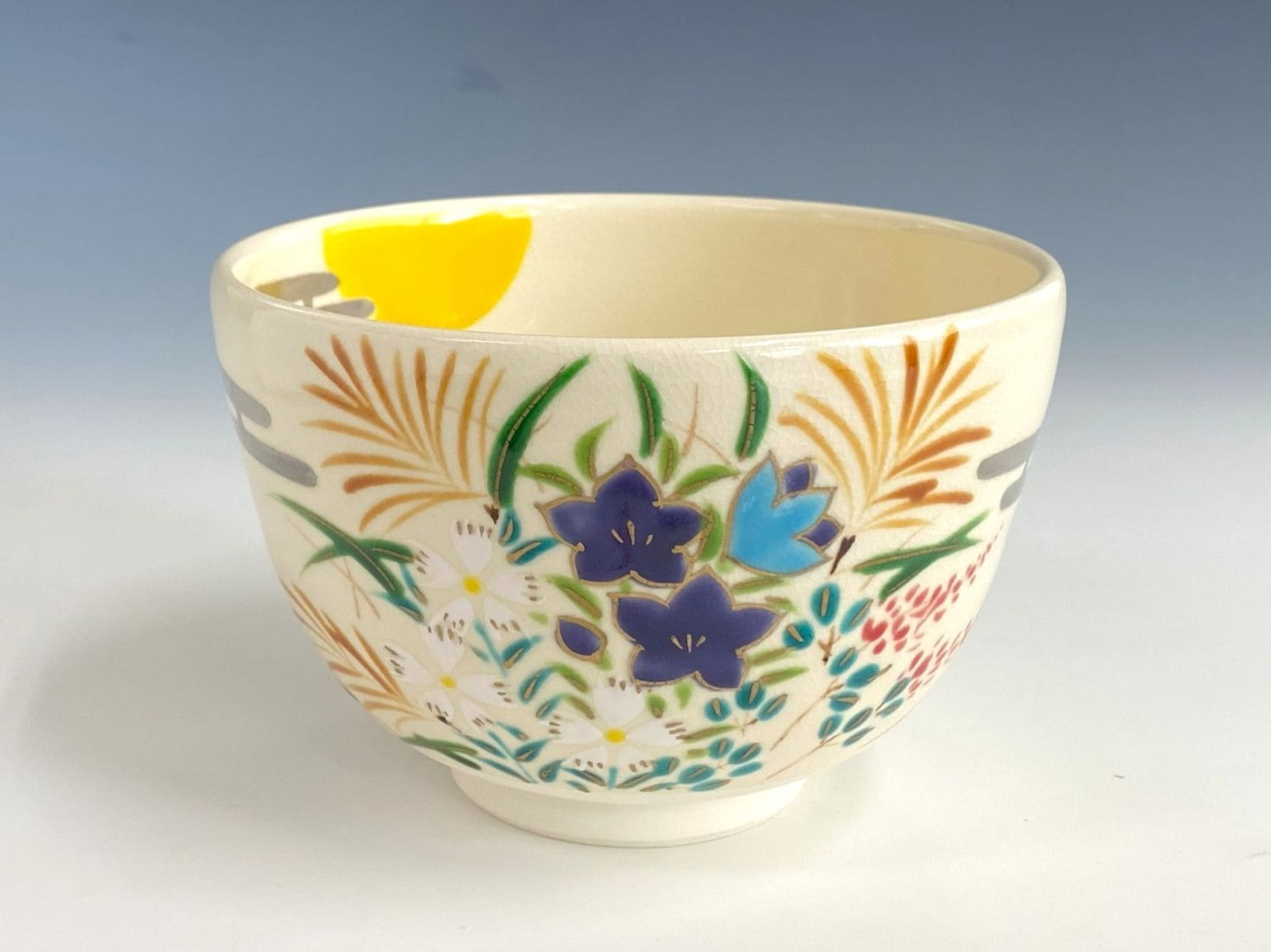 色絵 月に秋草絵茶碗 | すべての商品 | 淡交社 茶道具と茶席の