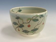 T 新品未使用　八木海峰　色絵茶碗　打出の小槌　金彩　音鳴り茶碗 T 新品未使用 八木海峰 色絵茶碗 打出の小槌 金彩 音鳴り茶碗