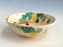 茶碗 柳に燕】耕寅窯 紙箱 茶碗 柳に燕】耕寅窯 紙箱