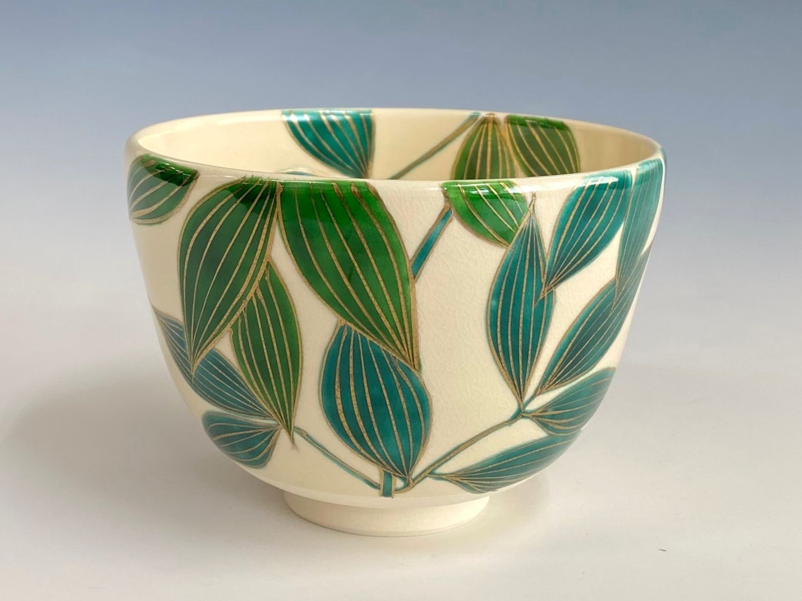 色絵 青笹茶碗 | すべての商品 | 淡交社 茶道具と茶席のきもの