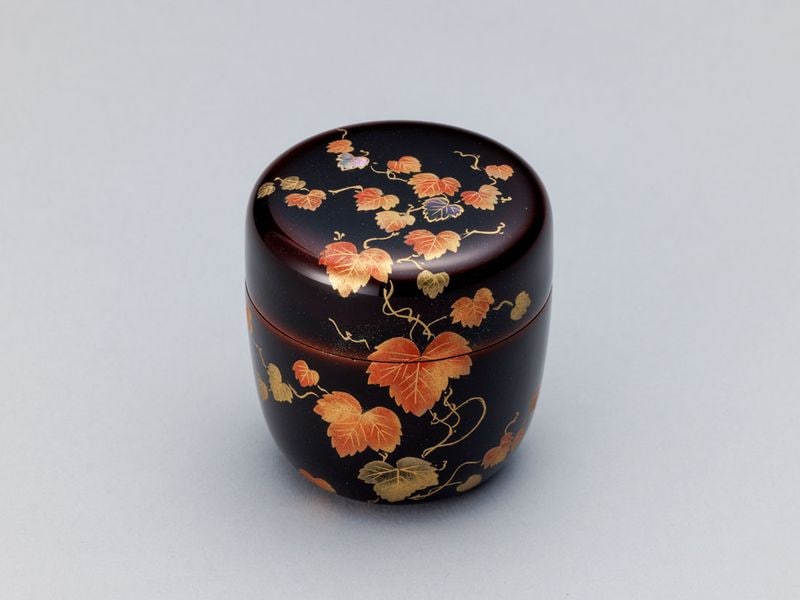 溜塗 蔦蒔絵中棗 | すべての商品 | 淡交社 茶道具と茶席のきもの