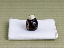 茶道具陶芸　中静昭平作 香合　松笠 茶道具 香合 蛤香合 乱菊蒔絵 内金箔 濱田慎一郎作 茶道