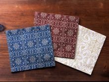 数寄屋袋　正絹　名物裂　鶴菱文紹巴 茶道具 名物裂 新橋 数寄屋袋 懸守七宝雲鶴紹巴 （かけまもり