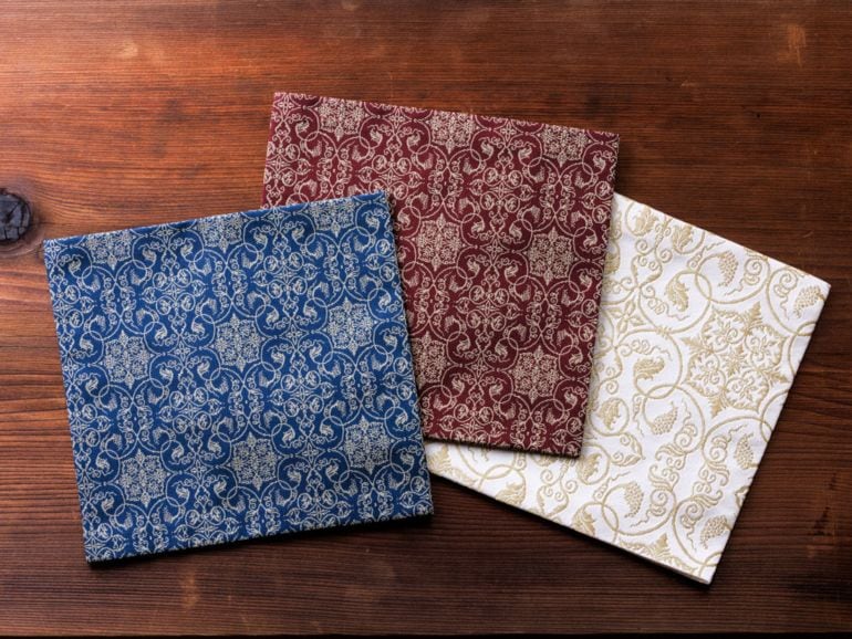 古帛紗「葡萄唐草文錦」 | すべての商品 | 淡交社 茶道具と茶席の