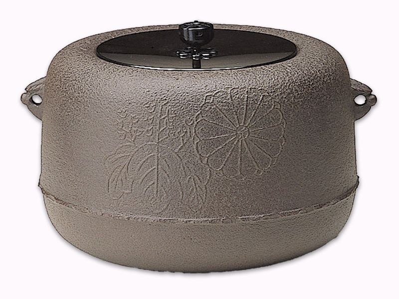 炉釜（広口政所釜） 広口政所釜（大炉用） | すべての商品 | 淡交社 茶道具と茶席の