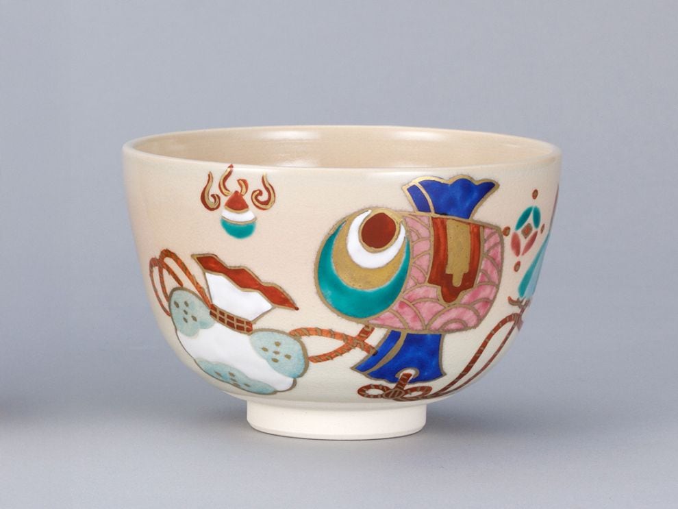 色絵 宝尽し絵茶碗 | 茶道具 | 淡交社 茶道具と茶席のきもの