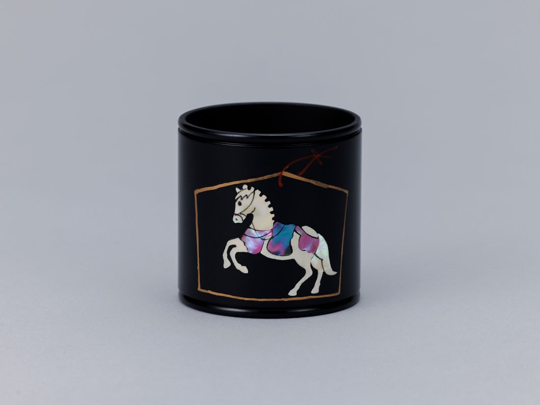 茶道具 寒牡丹 茶碗 ＆ 鋳銅蓋置 NO317 茶道具 寒牡丹 茶碗 ＆ 鋳銅蓋置 NO317 茶道具 寒牡丹 茶碗