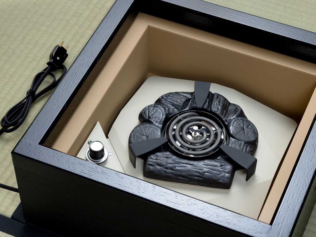 黒塗 置炉シーズヒーター（五徳付） | カタログ・パンフレット 掲載品