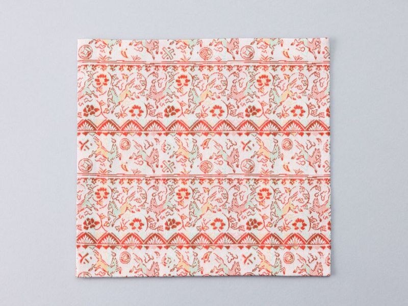 古帛紗「陶彩遊馬文」 | すべての商品 | 淡交社 茶道具と茶席のきもの