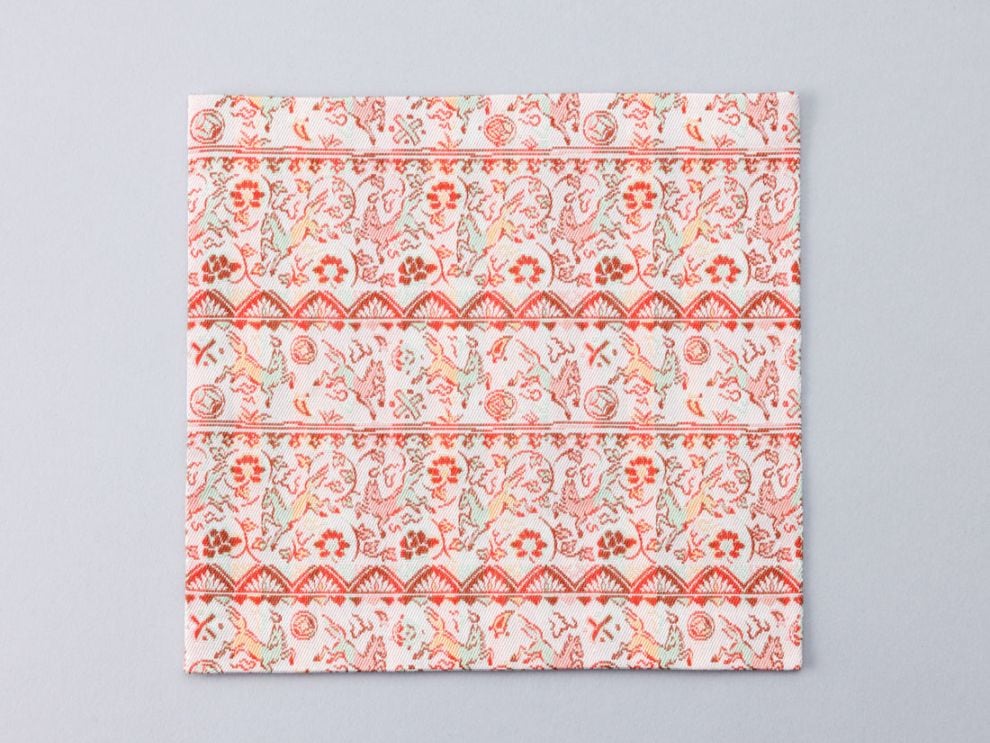 古帛紗「陶彩遊馬文」 | すべての商品 | 淡交社 茶道具と茶席のきもの