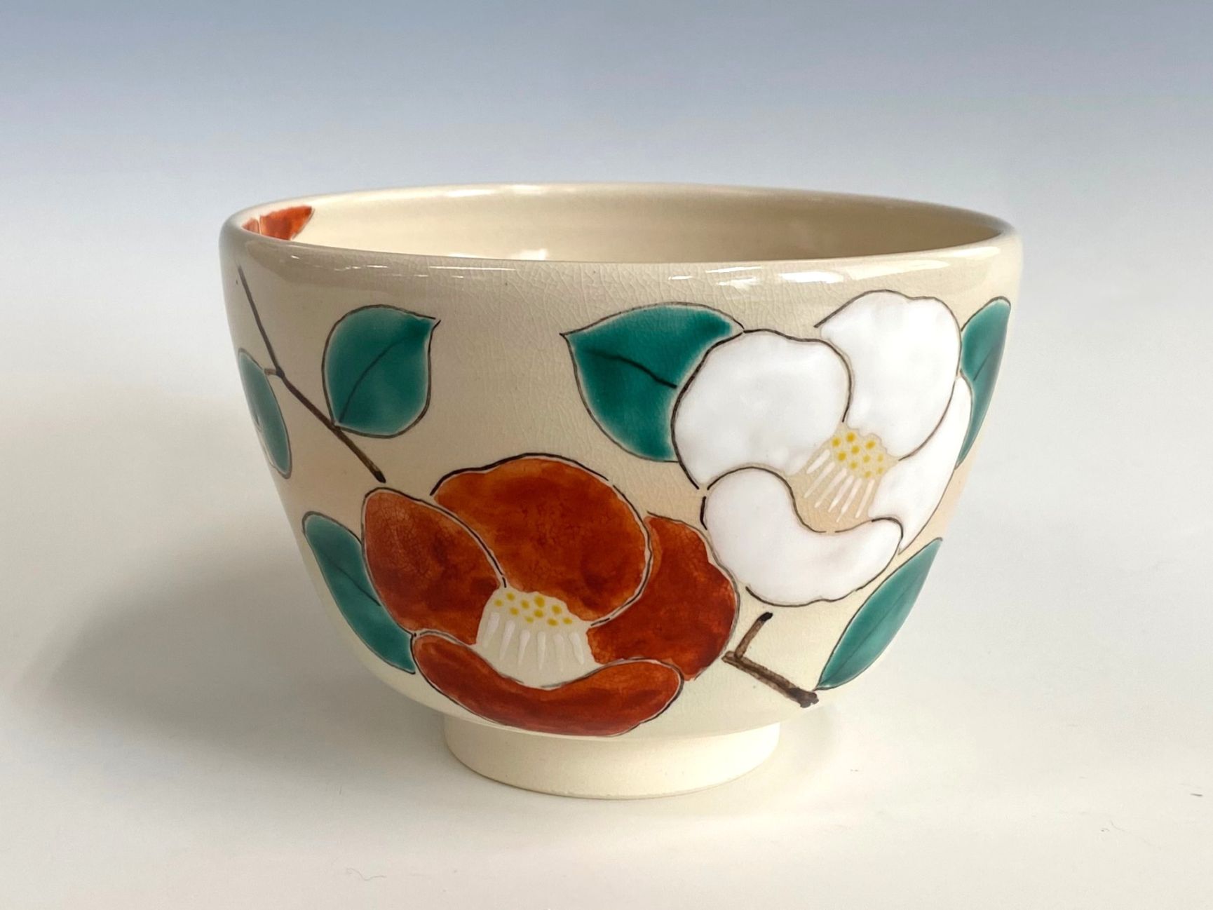 茶道具 古清水 しめ縄絵 茶碗 美品(K-BB519) 茶道具 古清水 しめ縄絵 茶碗 美品(K-BB519) - メルカリ