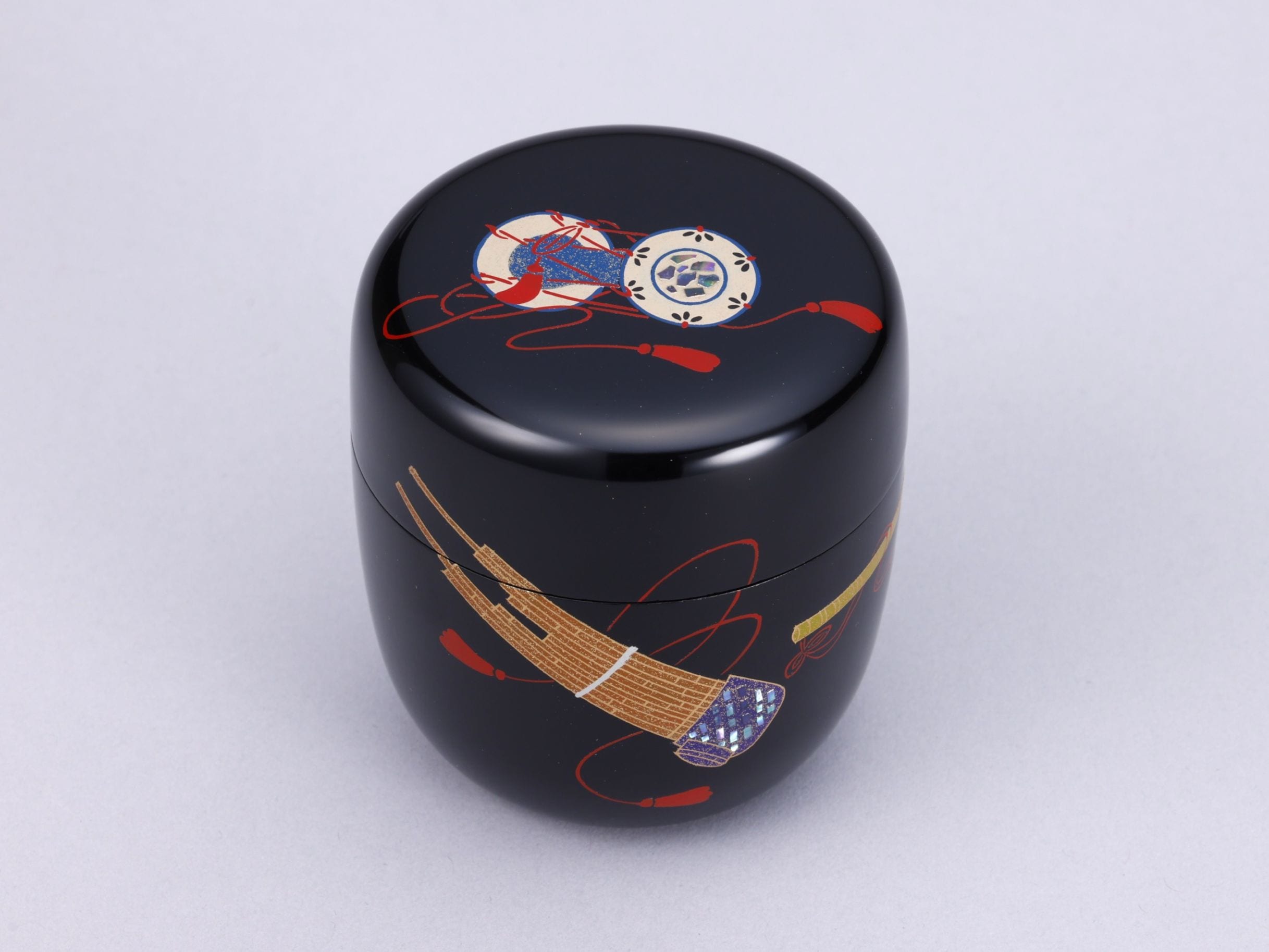 楽器蒔絵中棗 | すべての商品 | 淡交社 茶道具と茶席のきもの