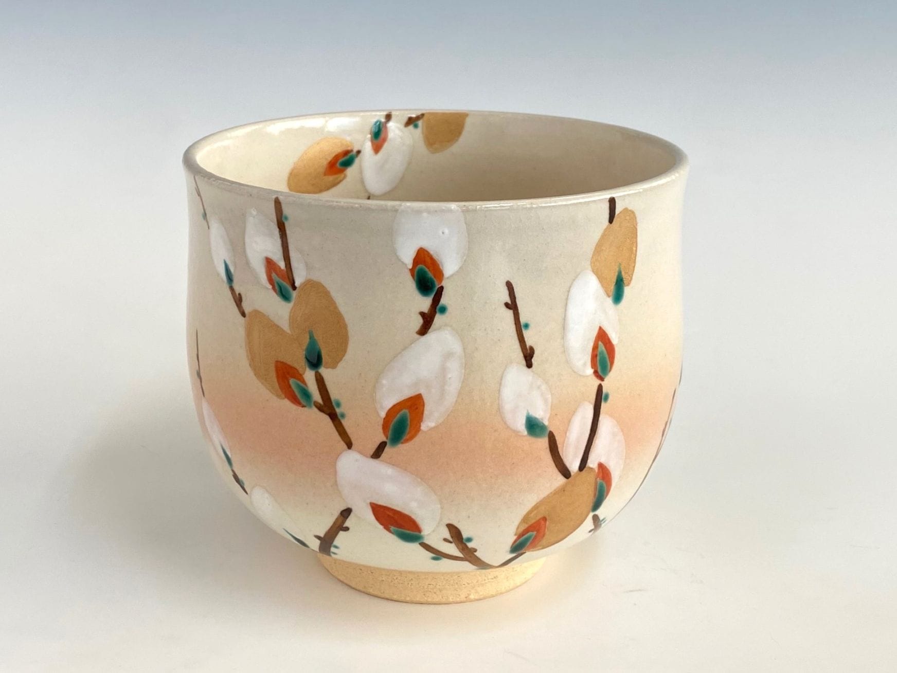 御本手（白） 猫柳絵筒茶碗 | すべての商品 | 淡交社 茶道具と茶席の