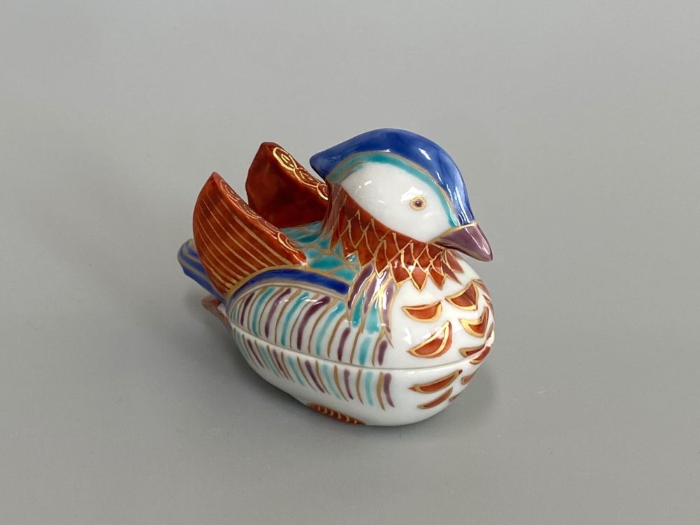 色絵 鴛鴦香合＜セール＞ | すべての商品 | 淡交社 茶道具と茶席の