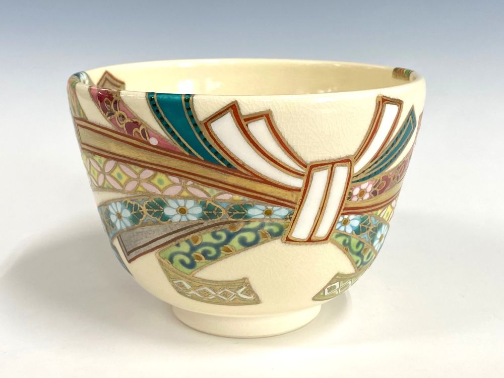 色絵 束ね熨斗茶碗＜セール＞ | すべての商品 | 淡交社 茶道具と茶席の