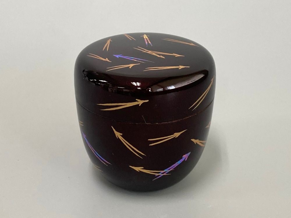 松葉蒔絵中棗＜セール＞ | すべての商品 | 淡交社 茶道具と茶席の