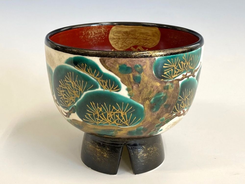 インテリア雑貨/中華碗/松段壺 老松茶碗 | すべての商品 | 淡交社 茶道具と茶席のきものオンライン