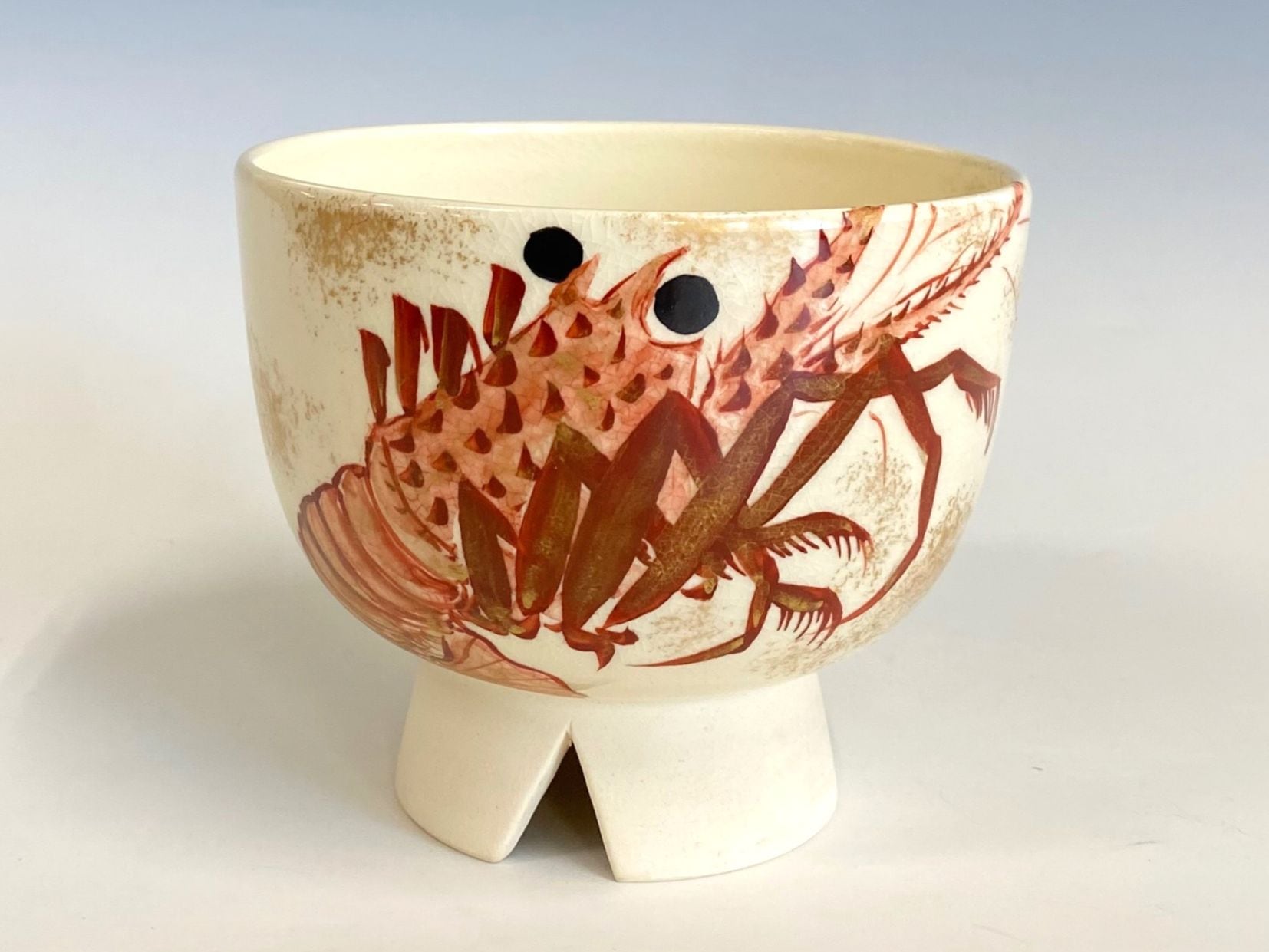 海老絵茶碗 切高台 | すべての商品 | 淡交社 茶道具と茶席のきもの