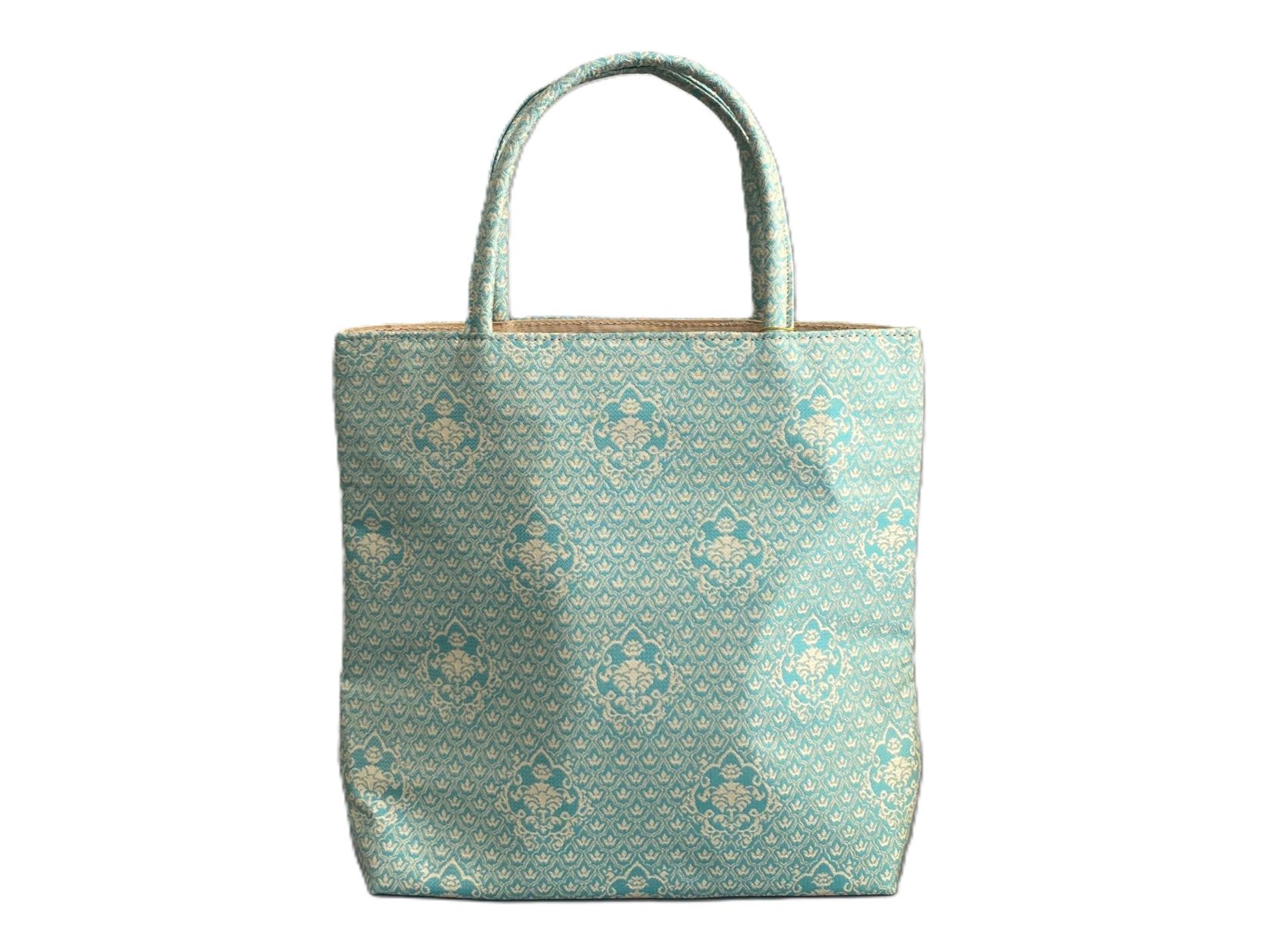 道中バッグ 正絹「アラベスク花文」 | 和装,和装バッグ | 淡交社