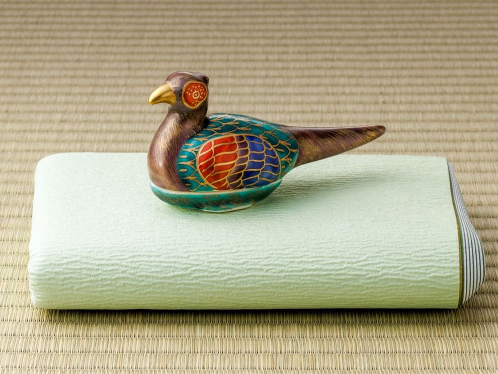 色絵雉香合 | 茶道具 | 淡交社 茶道具と茶席のきものオンラインショップ