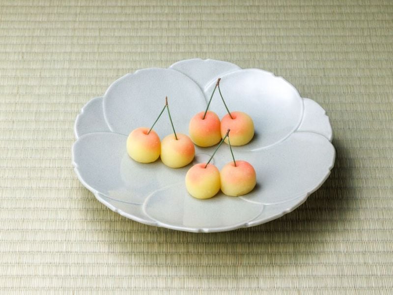 青釉 桜花皿 | カタログ・パンフレット 掲載品,春カタログ(No.226初花