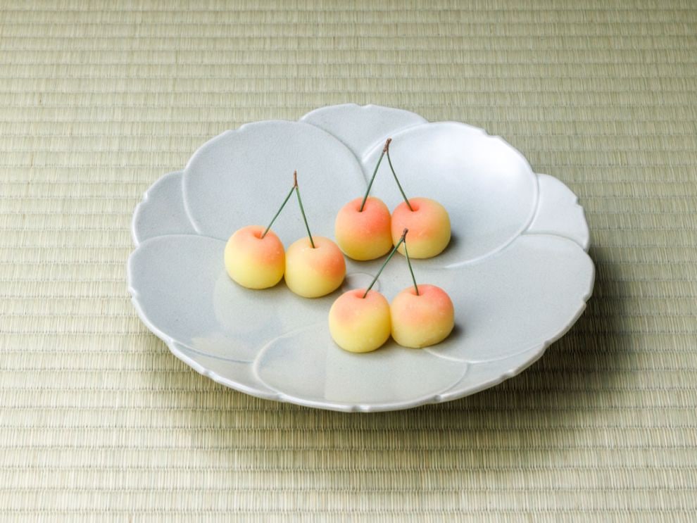 青釉 桜花皿 | カタログ・パンフレット 掲載品,春カタログ(No.226初花
