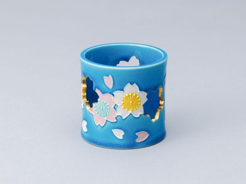 交趾 桜透蓋置 | 特集 | 淡交社 茶道具と茶席のきものオンラインショップ