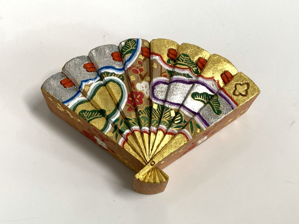 木彫香合 姫扇 | すべての商品 | 淡交社 茶道具と茶席のきもの