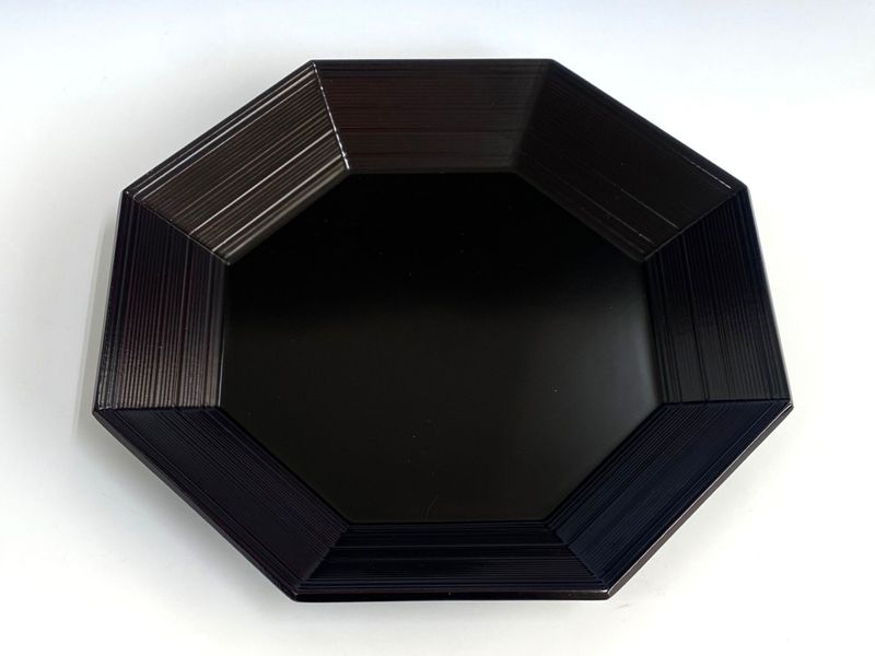 溜塗 片木目八角盆 | すべての商品 | 淡交社 茶道具と茶席のきもの