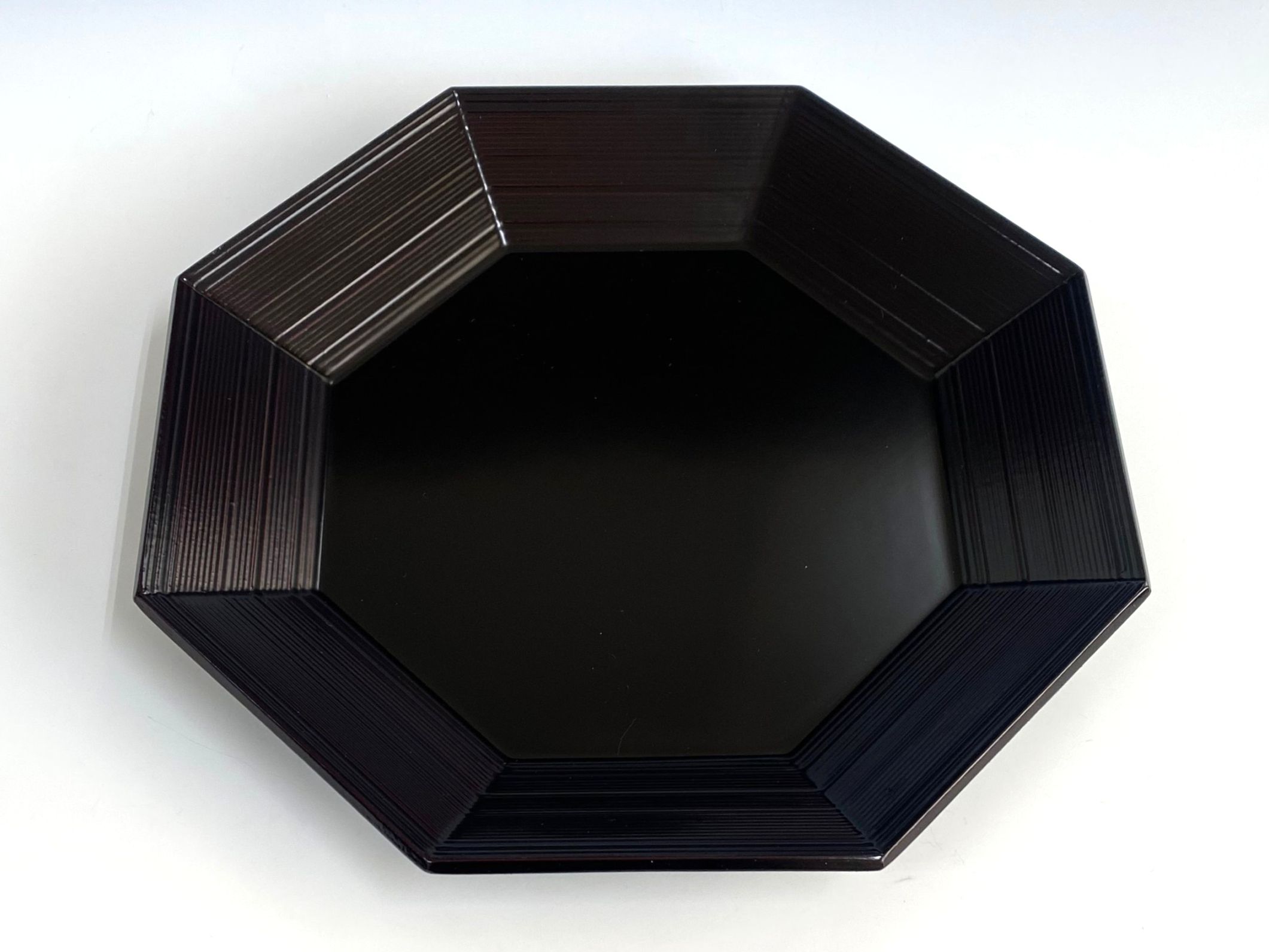 溜塗 片木目八角盆 | すべての商品 | 淡交社 茶道具と茶席のきもの