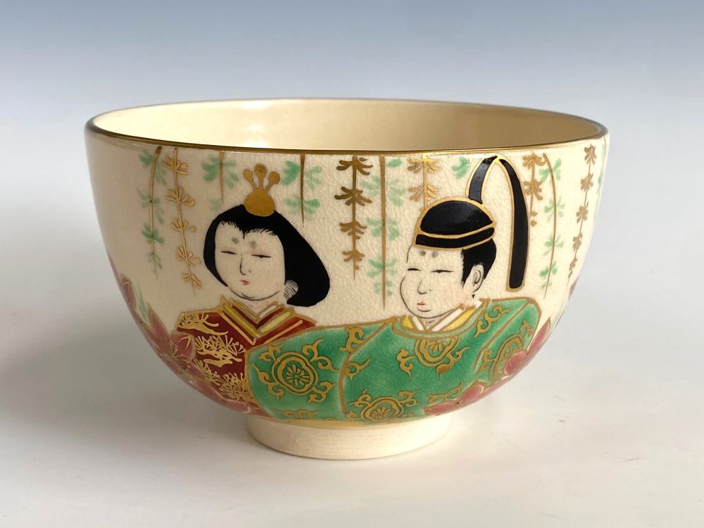 色絵 ひな祭り茶碗 （東雲窯No.63） | すべての商品 | 淡交社 茶道具と