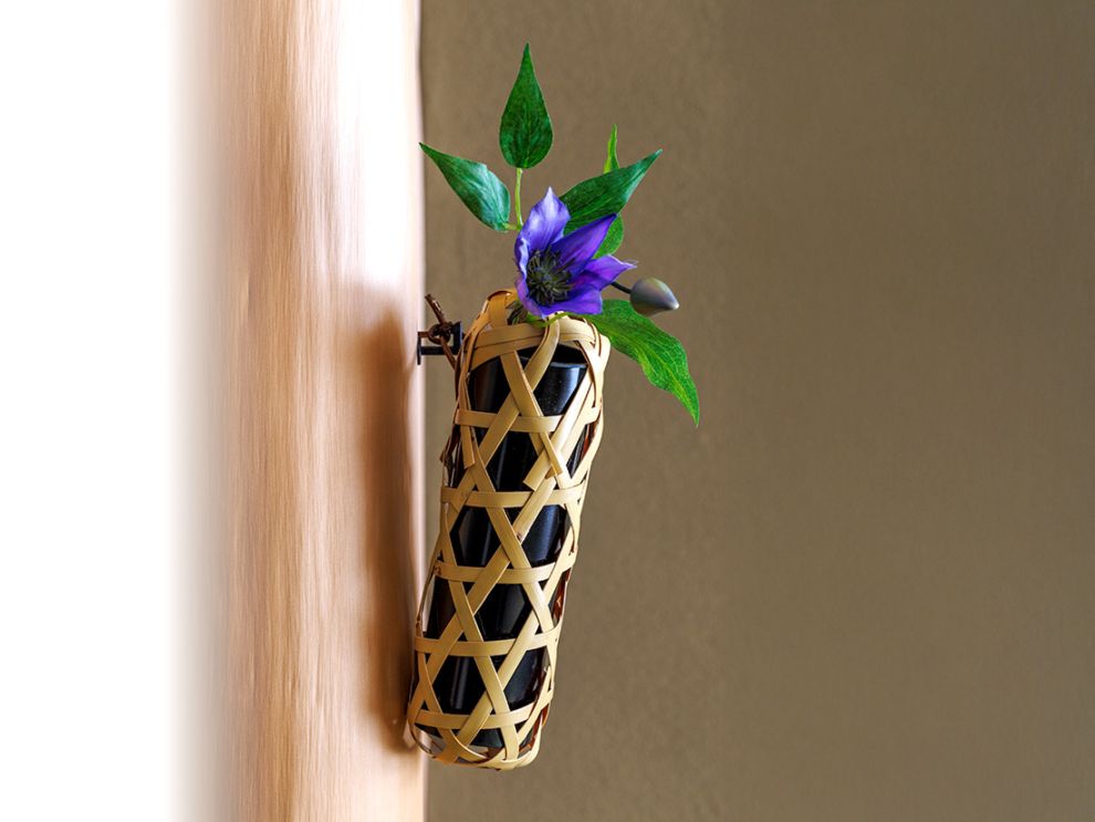 又玅斎好写 加茂川籠花入 | カタログ・パンフレット 掲載品,春カタログ