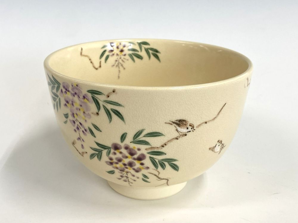 藤とすずめ絵茶碗 | すべての商品 | 淡交社 茶道具と茶席のきもの