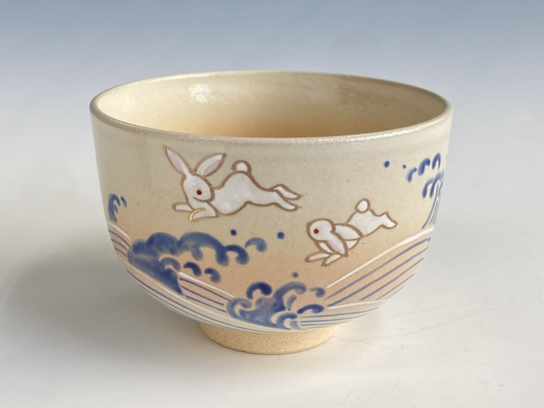 御本手 波にうさぎ茶碗 | すべての商品 | 淡交社 茶道具と茶席のきもの