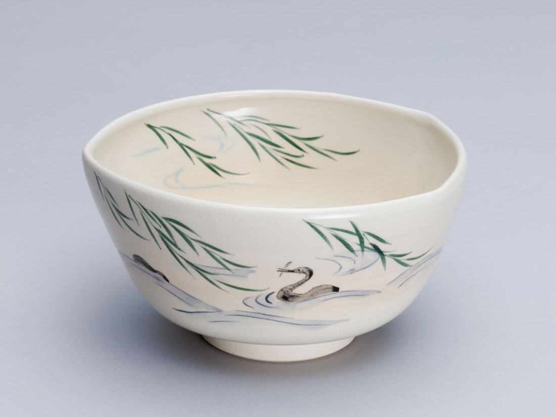 舟形 鵜飼絵茶碗 | すべての商品 | 淡交社 茶道具と茶席のきもの